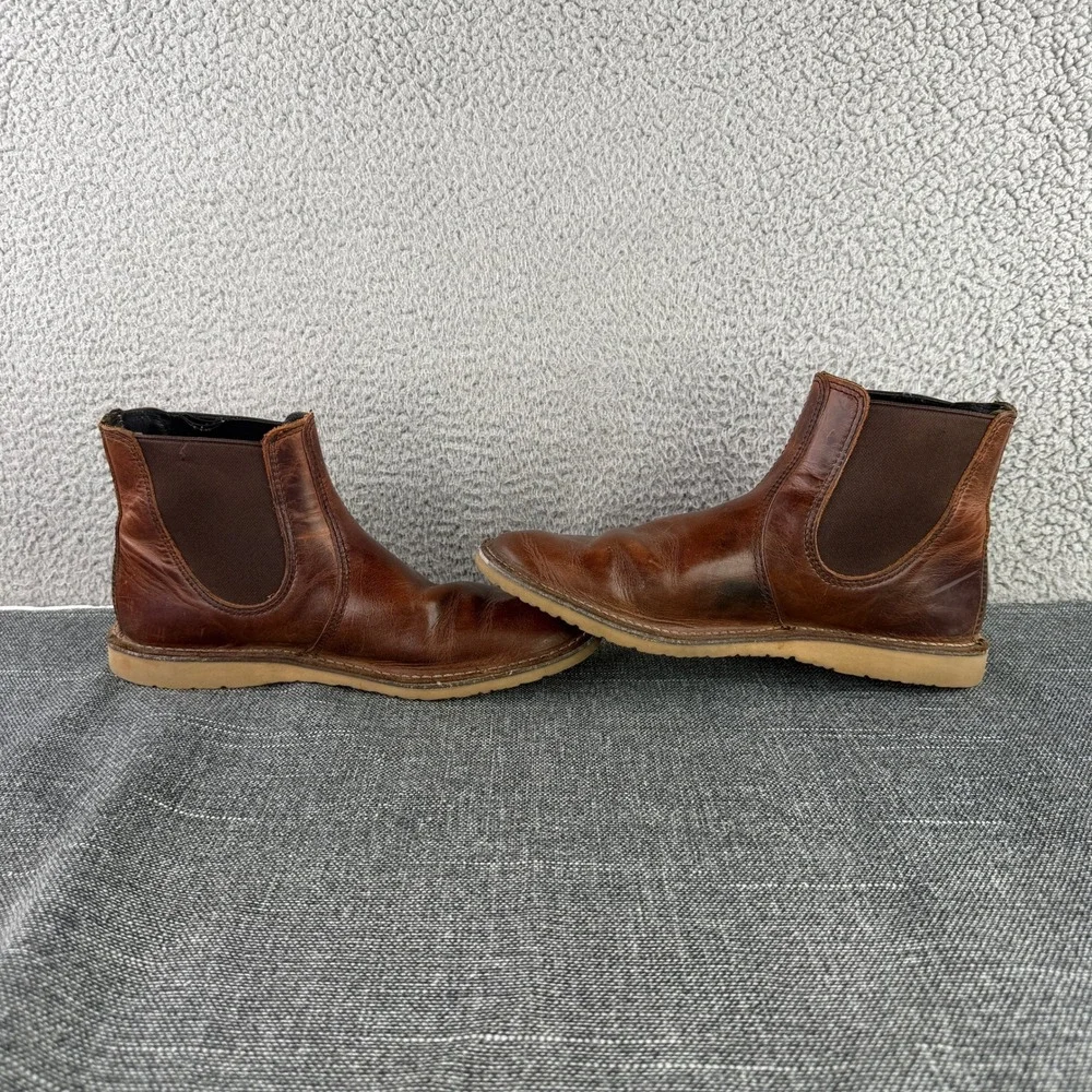 Red Wing 3311 Heritage Weekender Chelsea Boots Mens 10.5 D Copper Leather USA